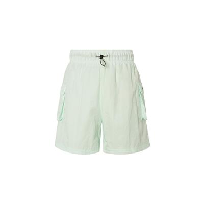 Elastic Woven Sports Casual Shorts Women Bottoms Light-Green DM6248-394