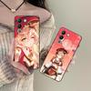 Game GI Yanfei Matte TPU Mobile Phone Case for VIVO V60 V50 V40 V30 V29 V27 V25 V23 Pro Lite 5G Colorful Printing Cover