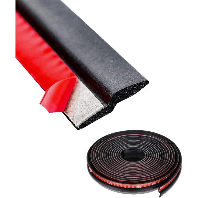 YAKEFLY Z-Shape Automotive Weather Seal, 13Ft Car Windshield & Door Seal, Self-Adhesive Seal Strip