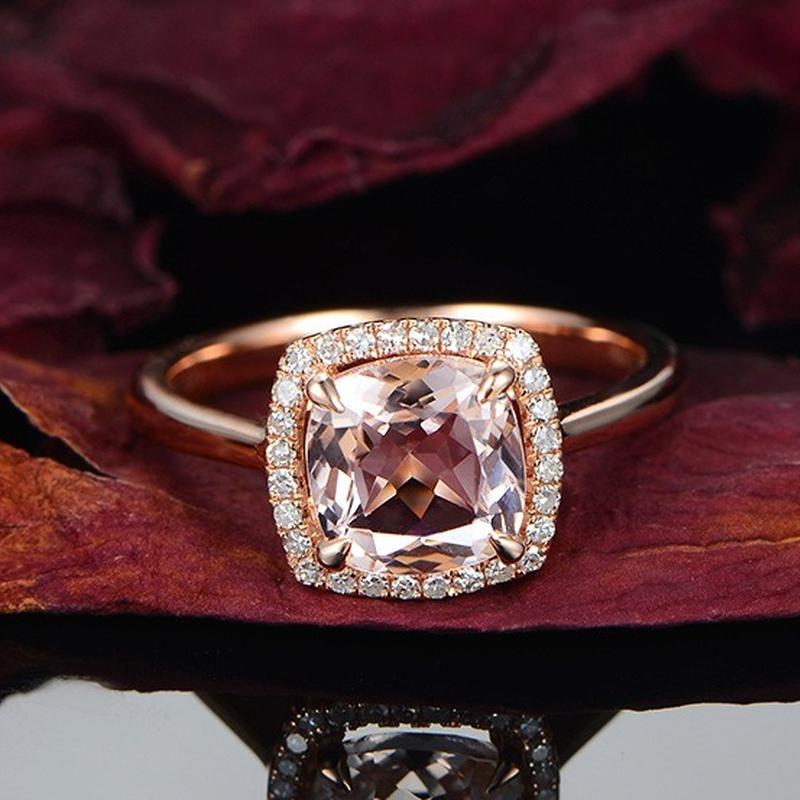 Sace Gems Classic Copper Alloy Zircon Ring Ladies Jewelry Wedding Promise Party Gift  Open