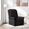 VidaXL Reclining Massage Chair Black Fabric, Massage Chair, Armchair, Sofa Armchair, Office Chair of 4015648