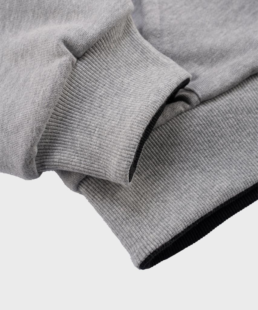Saintpain Sp Waffle Reversible Zip-Up Hoodie Charcoal