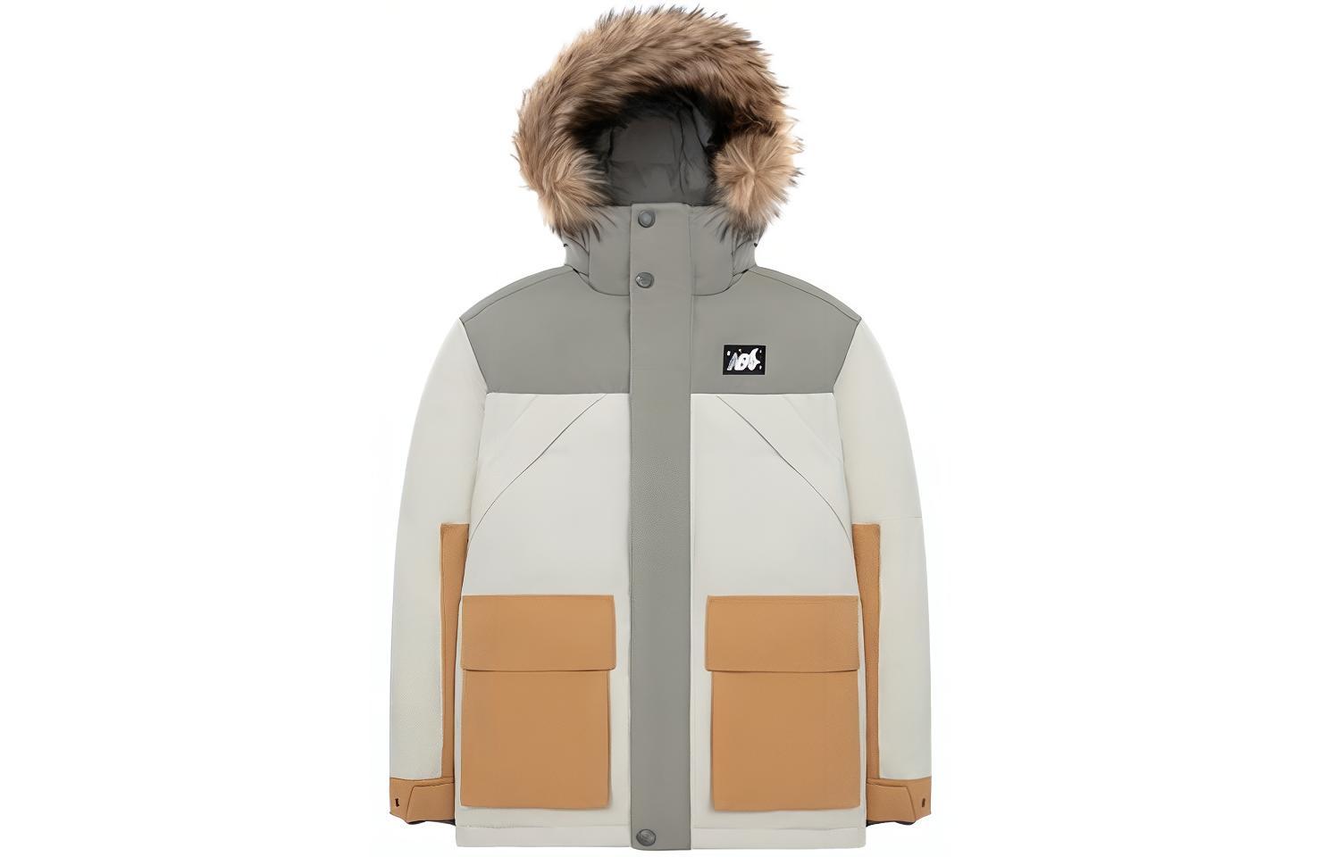 New Balance Down Jacket Winter Unisex Multicolor NPA4N413-BEI S
