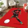 1pc Moroccan Football Player Rug, Office Carpet Indoor Outdoor Entrance Doormat, Non-Slip Soft And Comfortable, Living Room. DT70704
