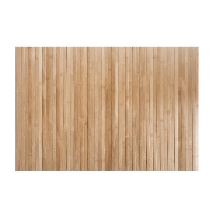 Storplanet Tapis En Bambou Cool Natural 60 X 90 Cm