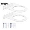 Indoor Ball Storage Solution Basketball Wall Mount Display Rack, Durable Acrylic Holder, Garage Sports Rack Home Gym for Soccer Volleyball