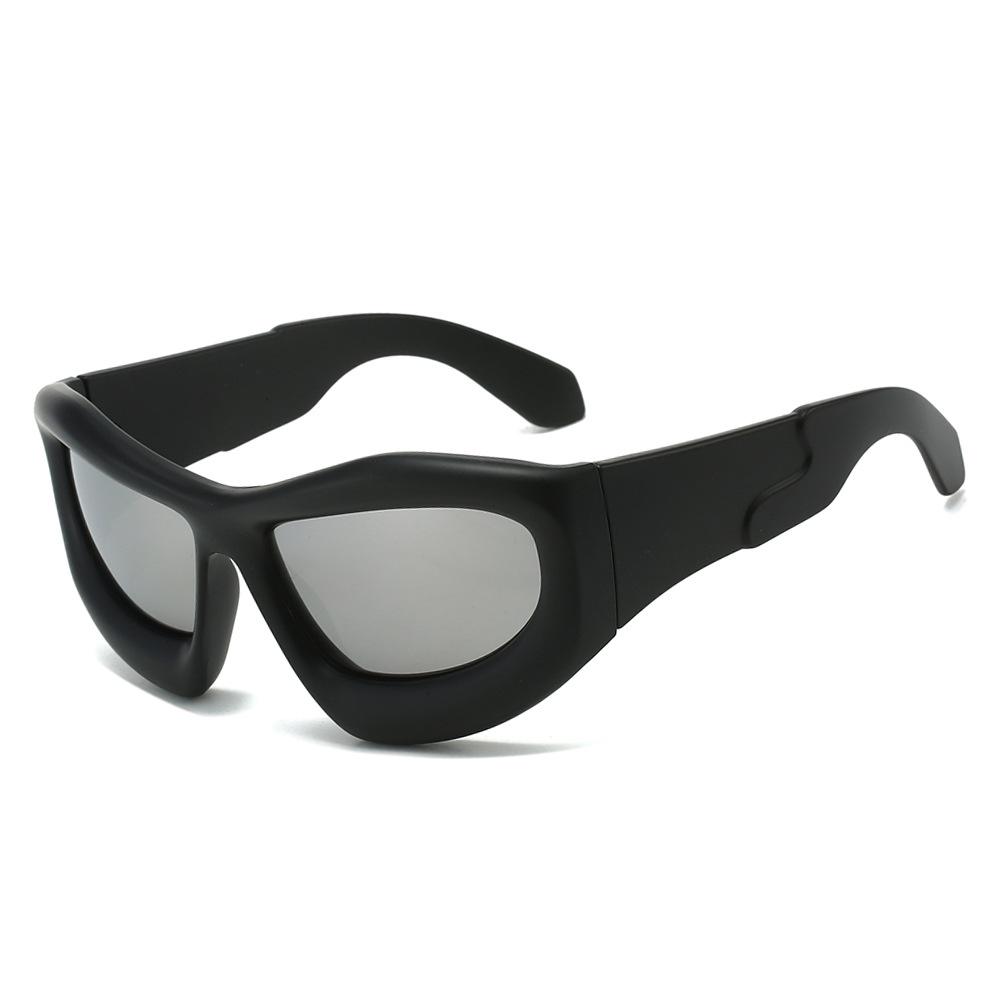 Personalized Bubble Sunglasses Hip Hop Concave Sunglasses Trendy Sunglasses