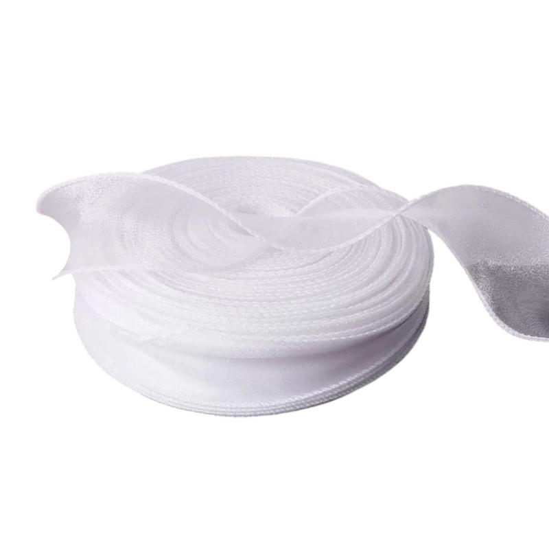Soft Ruffled Tulle Ribbon In Assorted Color For Baking Flower And Craft