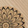 Non-Slip Round Placemats Decorative Dinner Table Mat Dual-Sided Waterproof Insulated Placemat Printed Western Food Mat