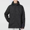 Adidas 3-In-1 Fleece Jacket With Hood And Windproof Layer Men Outerwear Black HR5245