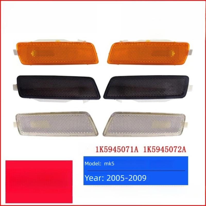 

Parking Light Compatible with Volkswagen Golf5 Jetta MK5 GTI Car Accessories Auto Parts Front Bumper Turn Signal Light Black pair