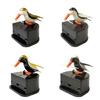 Drucktyp Zahnstocherspender Niedlicher Vogel Automatischer Zahnstocher-Organizer Box