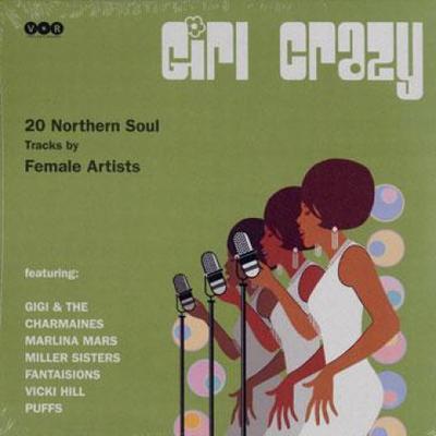 LP Record VARIOUS - Girl Crazy VORLP108 Vinyl Only Reco 2010 Europe Soul/Funk