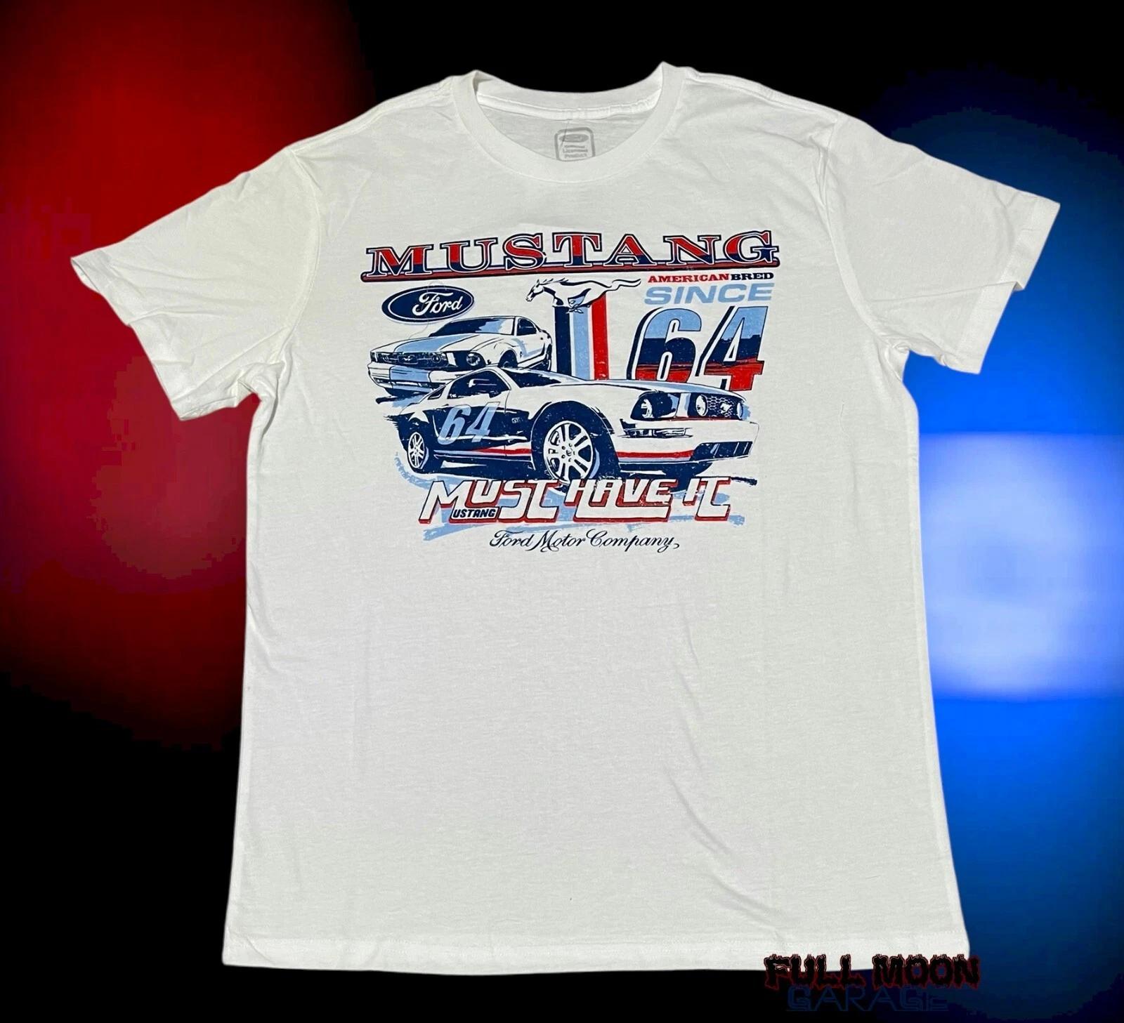 New Ford Mustang 1964 America Men s Vintage Throwback T-Shirt S
