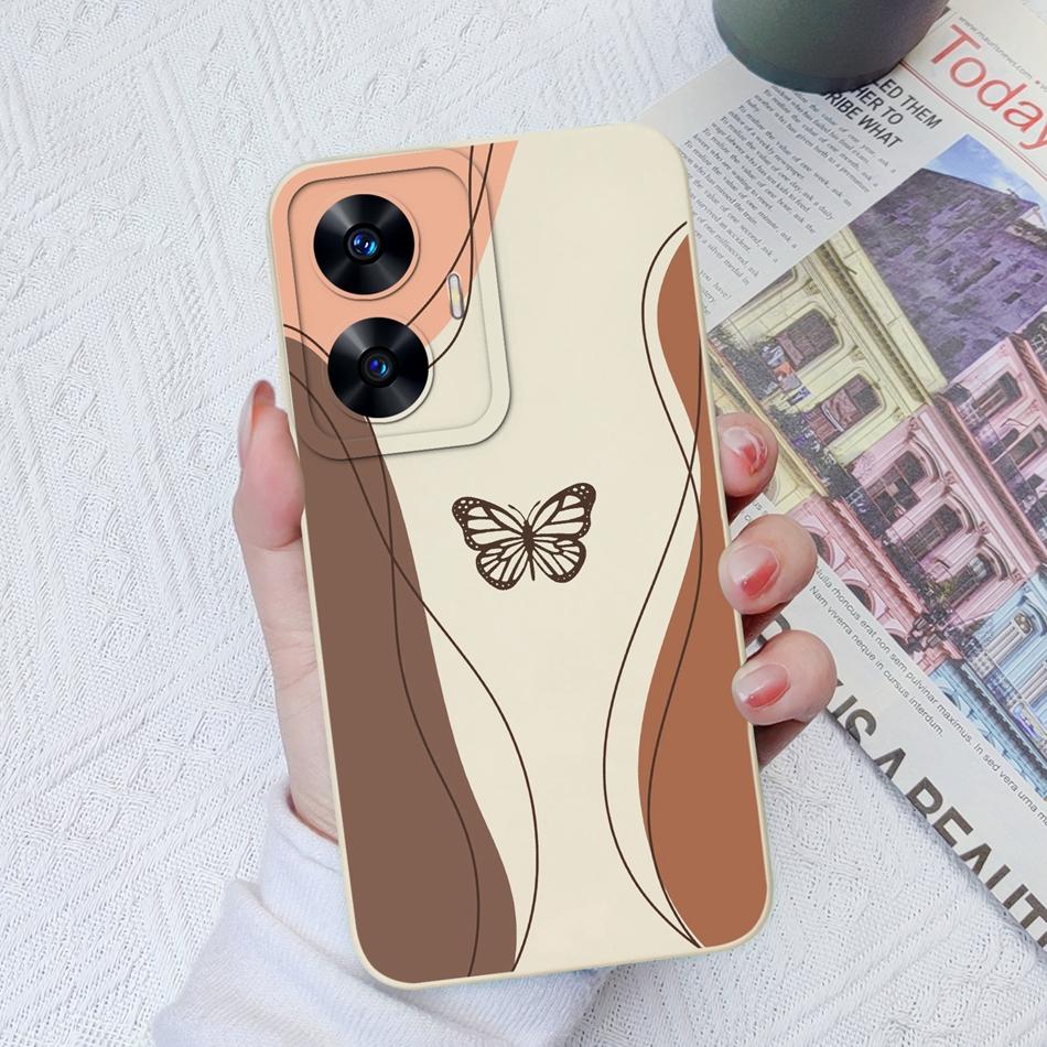 For OPPO Realme C55 C35 C33 C31 Phone Case Upgrade Camera Protection Liquid Silicone Bumper Cover For Realme C 55 35 33 31 Shell