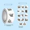 500Pcs New Zoa Cute Curly Stickers For Diy Journal Decorations, Fun Icons For Mobile Phones And Other Accessories