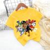 Kids Cartoon Graphic Baby T Shirt Cotton Casual Short Sleeve Tee Boys and Girls 2026 Summer Toddler Clothing Tops