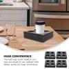 2Pcs Foam Cup Carrier Multiple Holes Holder Tray for Coffee Milk Tea Drinks Takeout Cup Holder Tray Drinks Carrier