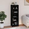 Day and Night - Day and Night Solid Black Pine Wood Shelf 50x35x154 Cm