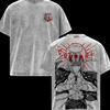 Chainsaw Man Makima Graphic Tshirt Men Women Clothing Short Sleeve Cotton T-shirts Washed Tee Harajuku Summer Street T Shirt