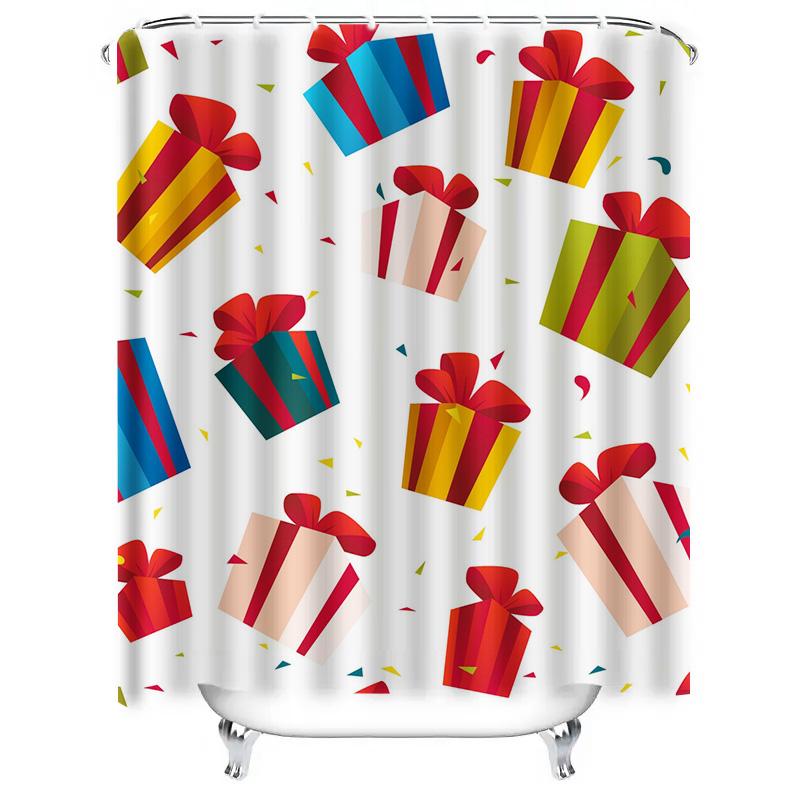 Tu Shower Curtain Floral Vintage Botanical Pattern Waterproof Fabric Bathroom Decor Farmhouse Style Home Textile Washable Liner