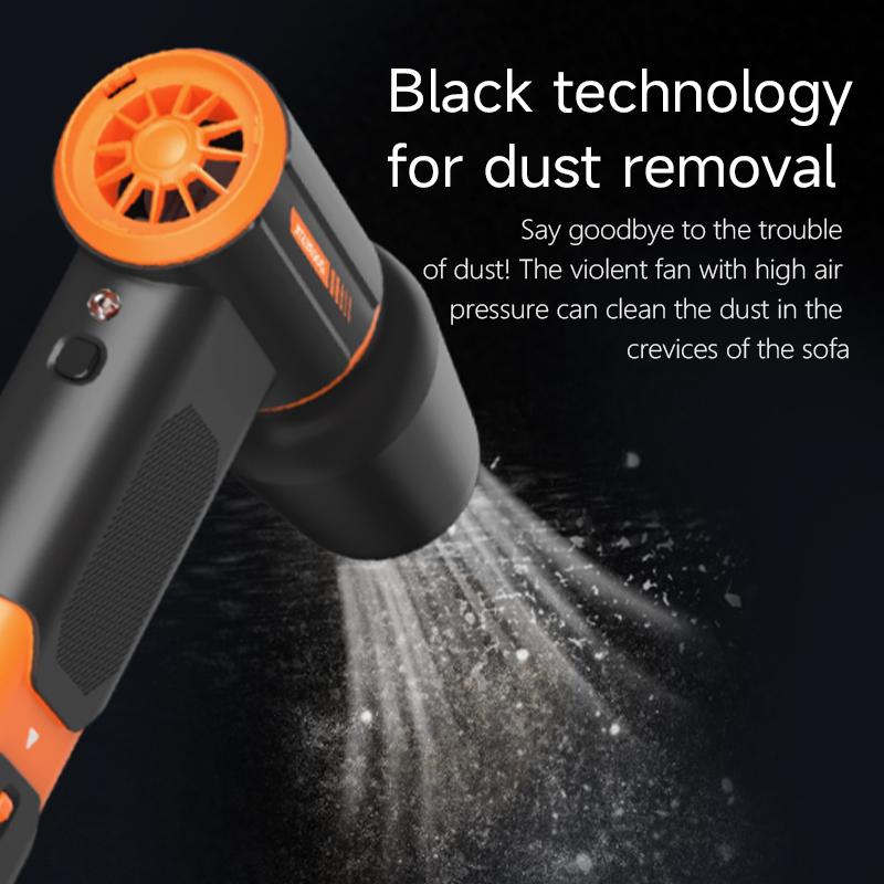 Multi functional Violent Turbo Fan Strong Suction Portable Wireless Electric Dust Car collector Office Electric Air Duster Fan