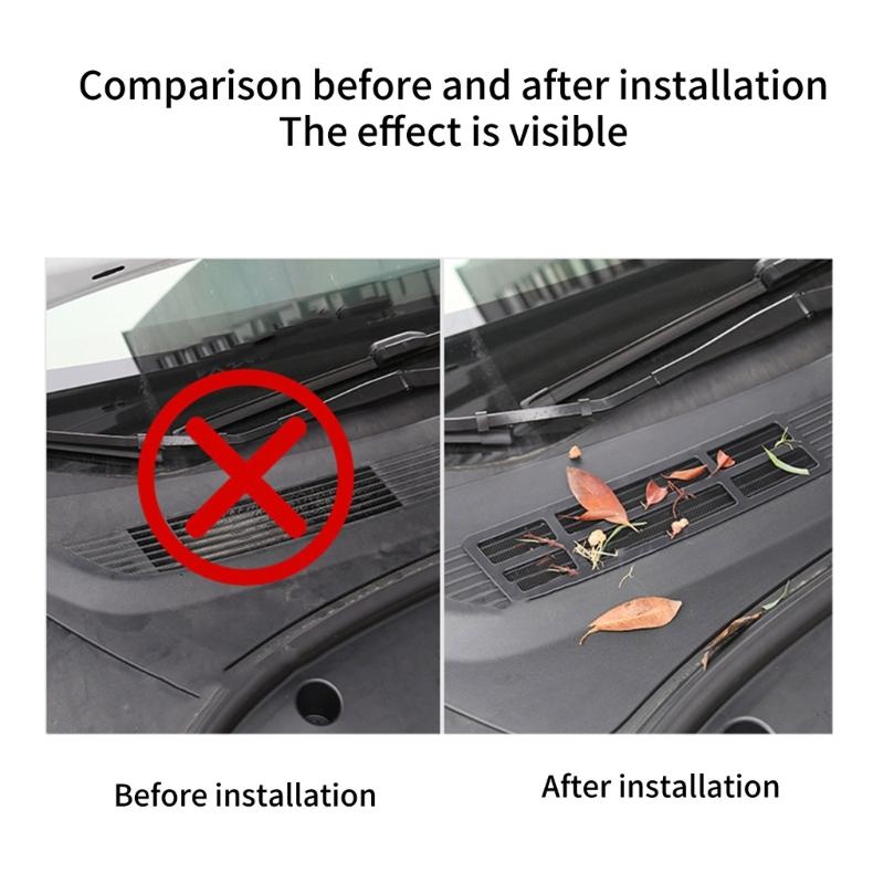 Car Front Air Conditioning Intake Grille Protective Cover for 2021-2022 Intake Grille Inlet Guard Auto Accessory