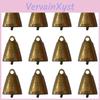 Vintage Wtempo 12pcs 26cm Thick Jingling Bells Wind Chimes Making Accessories Creative Metal Decorations For Halloween Christmas And New Year