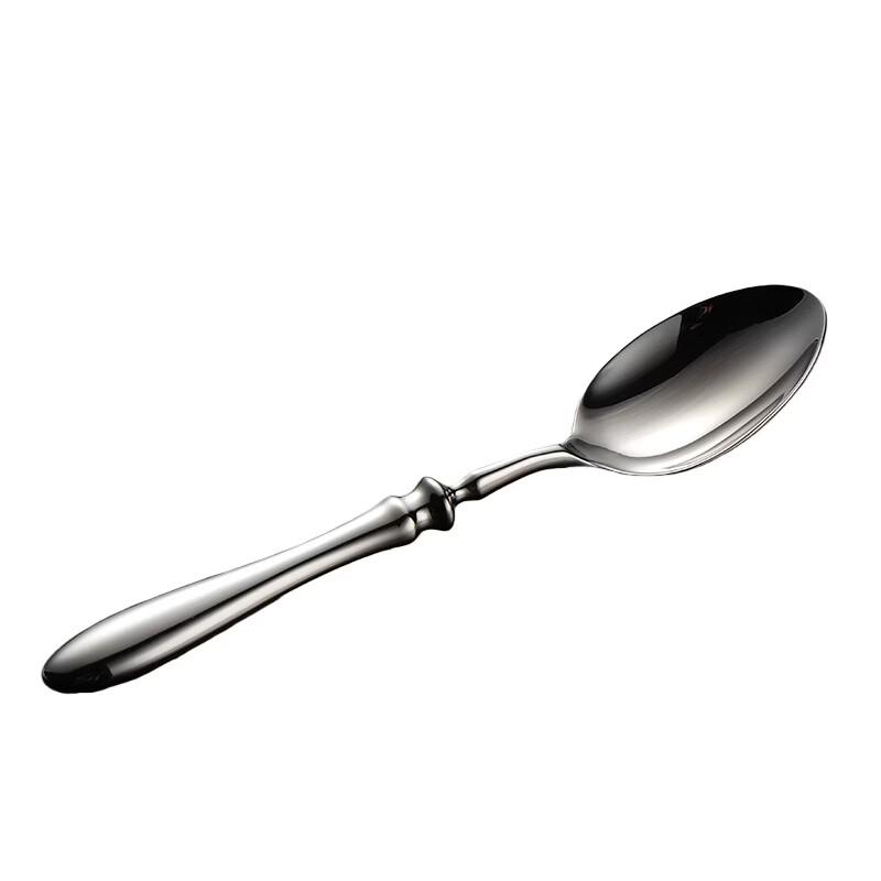 QianXing 304 Stainless Steel Gourd Handle Dinner Spoons