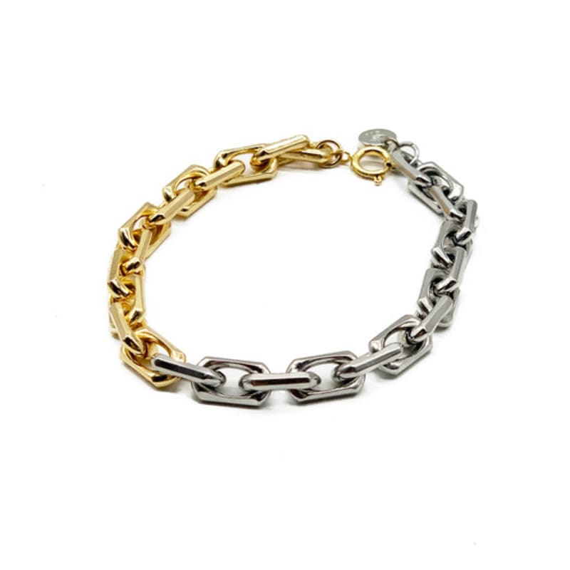 At Risk by Lupo Machu Picchu Combi Chain Bracelet