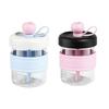 Practical Plastic Cold Brew Maker With Presses Ice Function Office Cold Brew Coffee Cup for Home and Travel