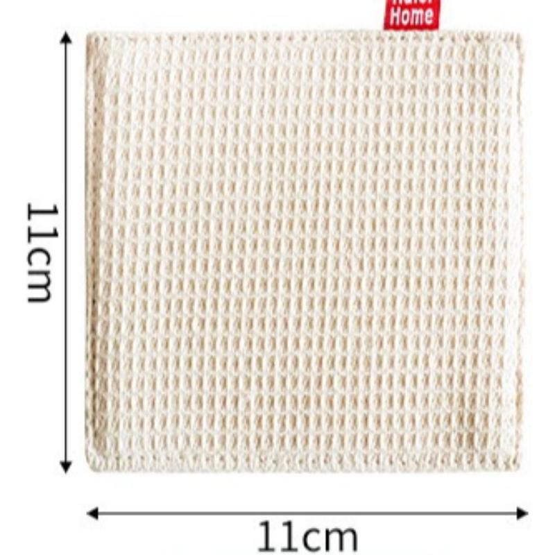 New Fabric Fabric Coaster Insulation Pad Double Layer Lined Coaster Cloth Teapot Pad