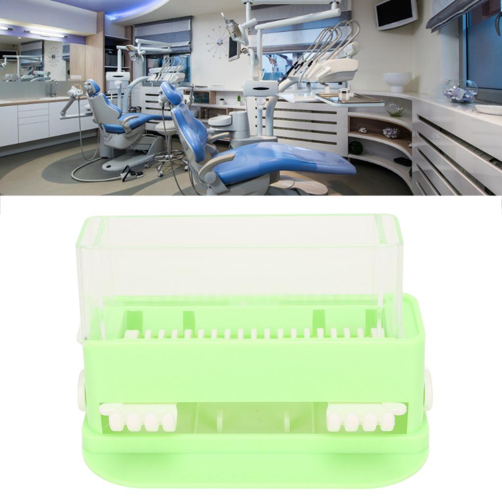 Dental Applicator Dispenser Compact Convenient Large Capacity Dental Cotton Tip Box