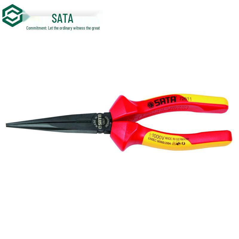 SATA G-Series VDE Insulated Long Nose Pliers