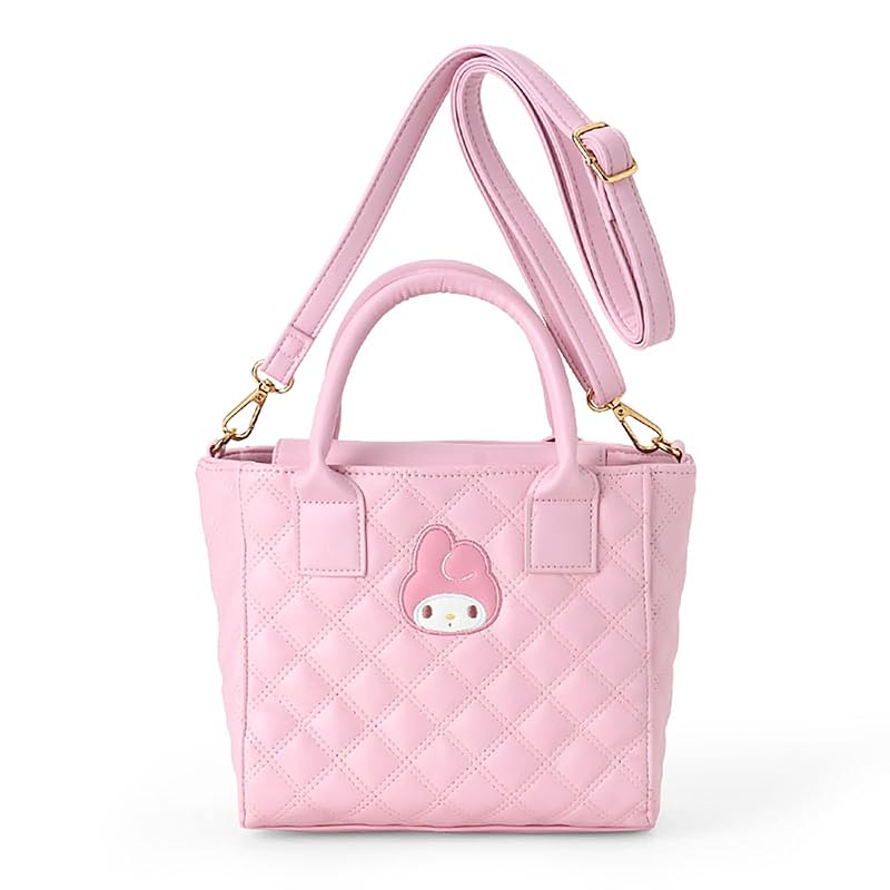 

[Sanrio] Quilted 2WAY mini tote bag my melody handbag Crossbody 308129