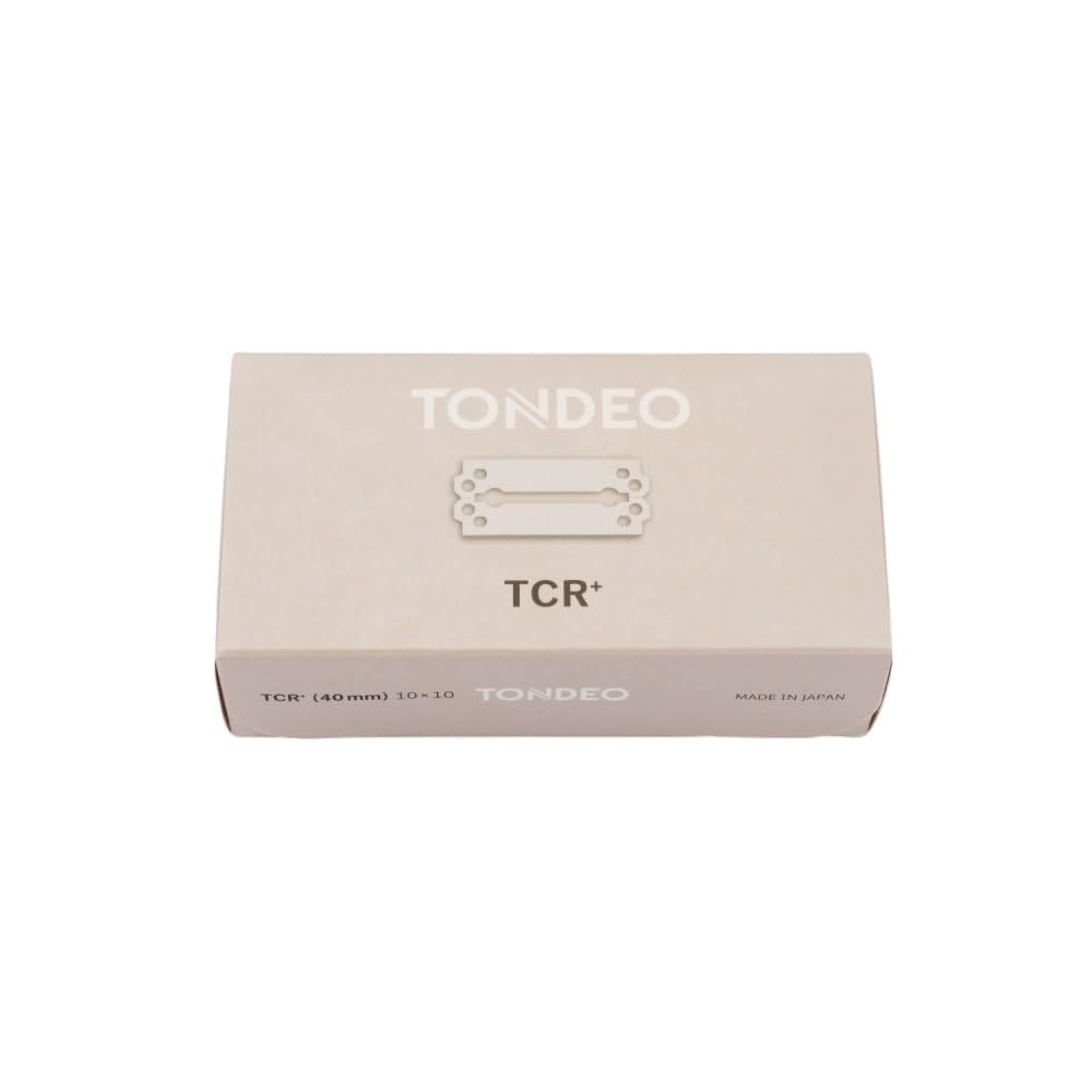 

Tondeo 10 лезвий x 10 TCR+ (40мм) Обоюдоострые лезвия,