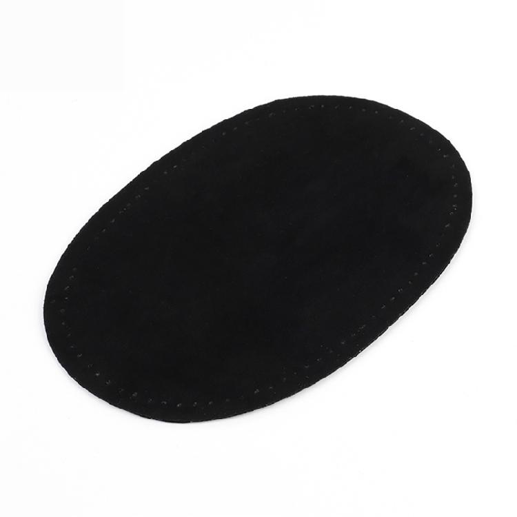 1 Pair Sew-On Repair Patches PU Leather Elbow Knee Patches Clothing Accessories for Jeans Trousers
