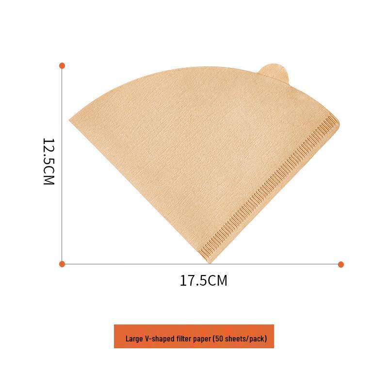 ZISIZ V-shaped Conical Coffee Filter Paper