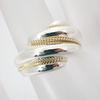 [Used] TIFFANY 925/750 Twisted Ring / Size 10 / j69-3