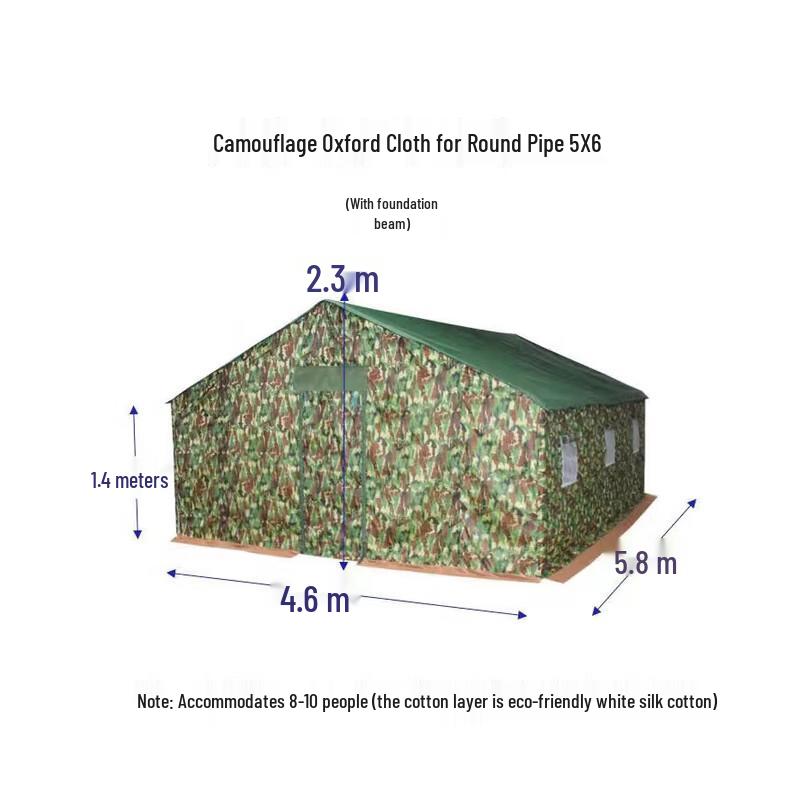 SPSR Construction & Disaster Relief Tent 5x6m
