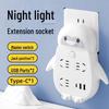 Yinuoshi Cartoon Multi-Outlet Power Adapter