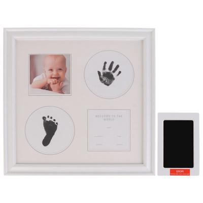 inkless baby hand and footprint kit with frame