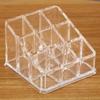 Clear 9/24/36/40 Grids Acrylic Makeup Organizer Lipstick Holder Display Rack Case Cosmetic Nail Polish Make Up Organiser Tool