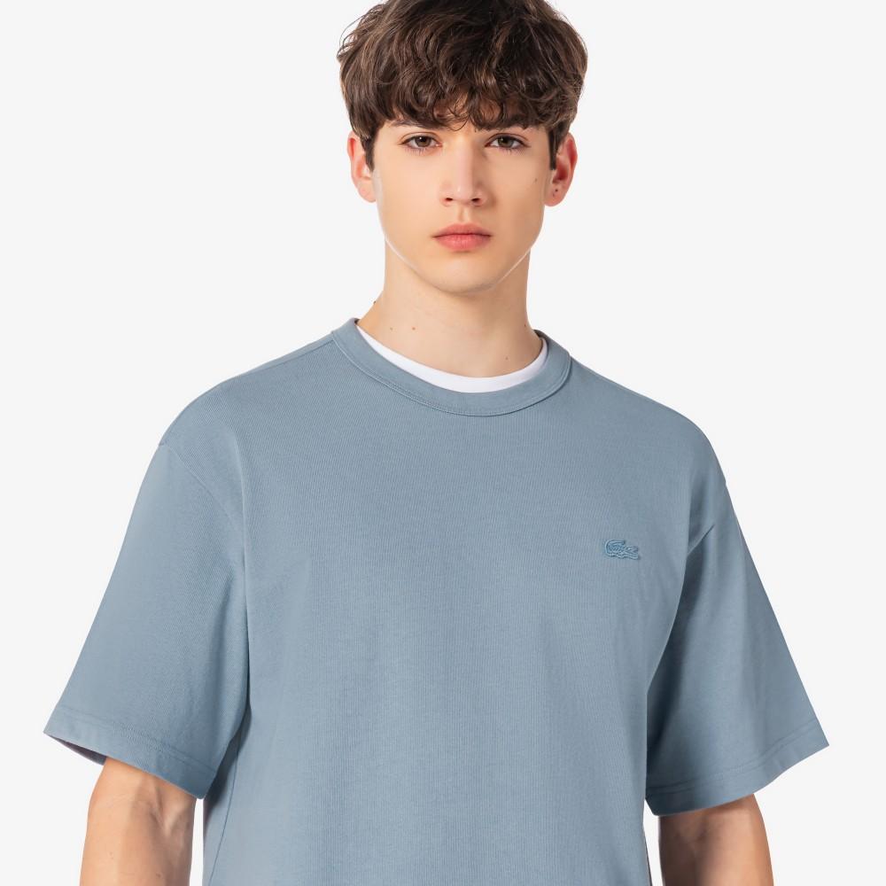 [lacoste] Men's Basic Heavy Jersey Short Sleeve T-Shirt TH315E-56GAEY