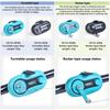 Electronic Fishing Bite Alarm Sound Light Alert Clip On Rod Tip for Night Fishing Bells Replacement Outdoor Tackle Gear