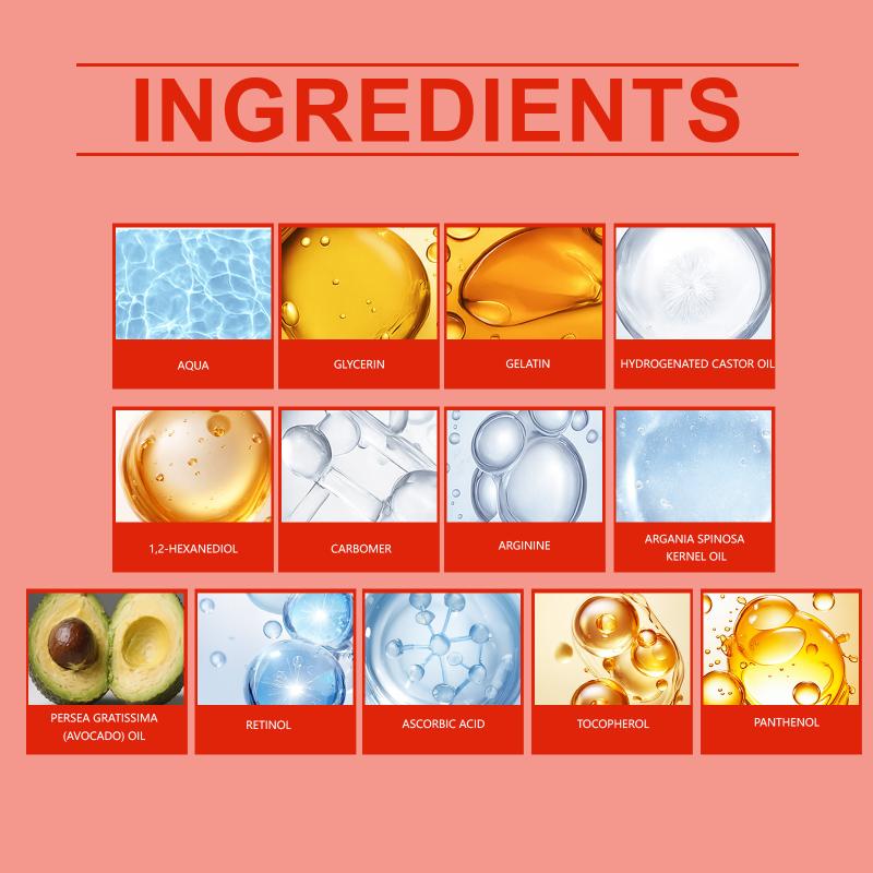 Vitamin Oil Hair Repair Serum Capsules Split Ends Nourishing Damaged Hair Nutrition Formula 40 Piece Set