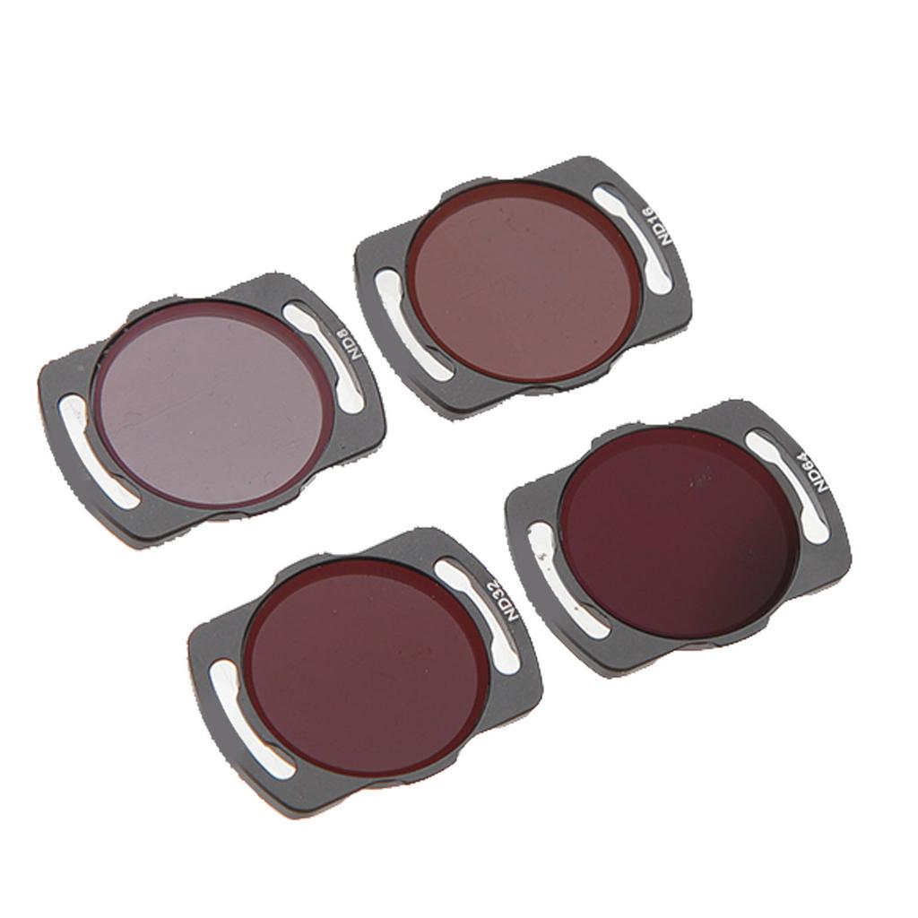 Drone ND Filters Kit ND8 ND16 ND32 ND64 Optical Glass Waterproof Scratchproof Drone Filters Kit for Avata O3