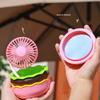 360 ° Adjustable Type-C Charging Creative Hamburg Multi-Functional Fan Multi Functional Handheld