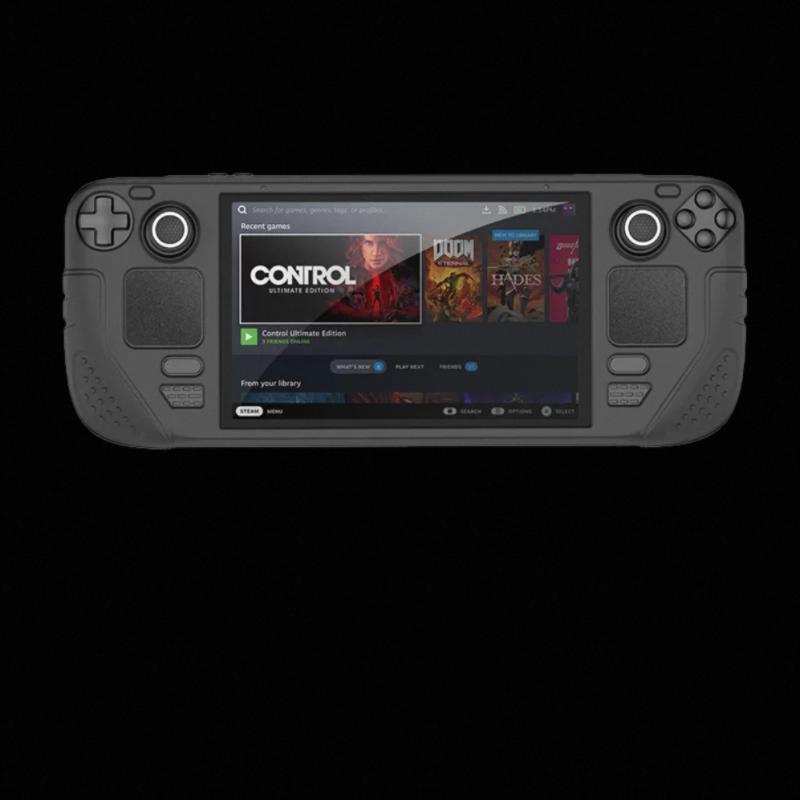 For Steam Deck OLED Game Handheld Protective Case, Anti Slip and Comfortable All Inclusive Silicone Soft Shell Accessories