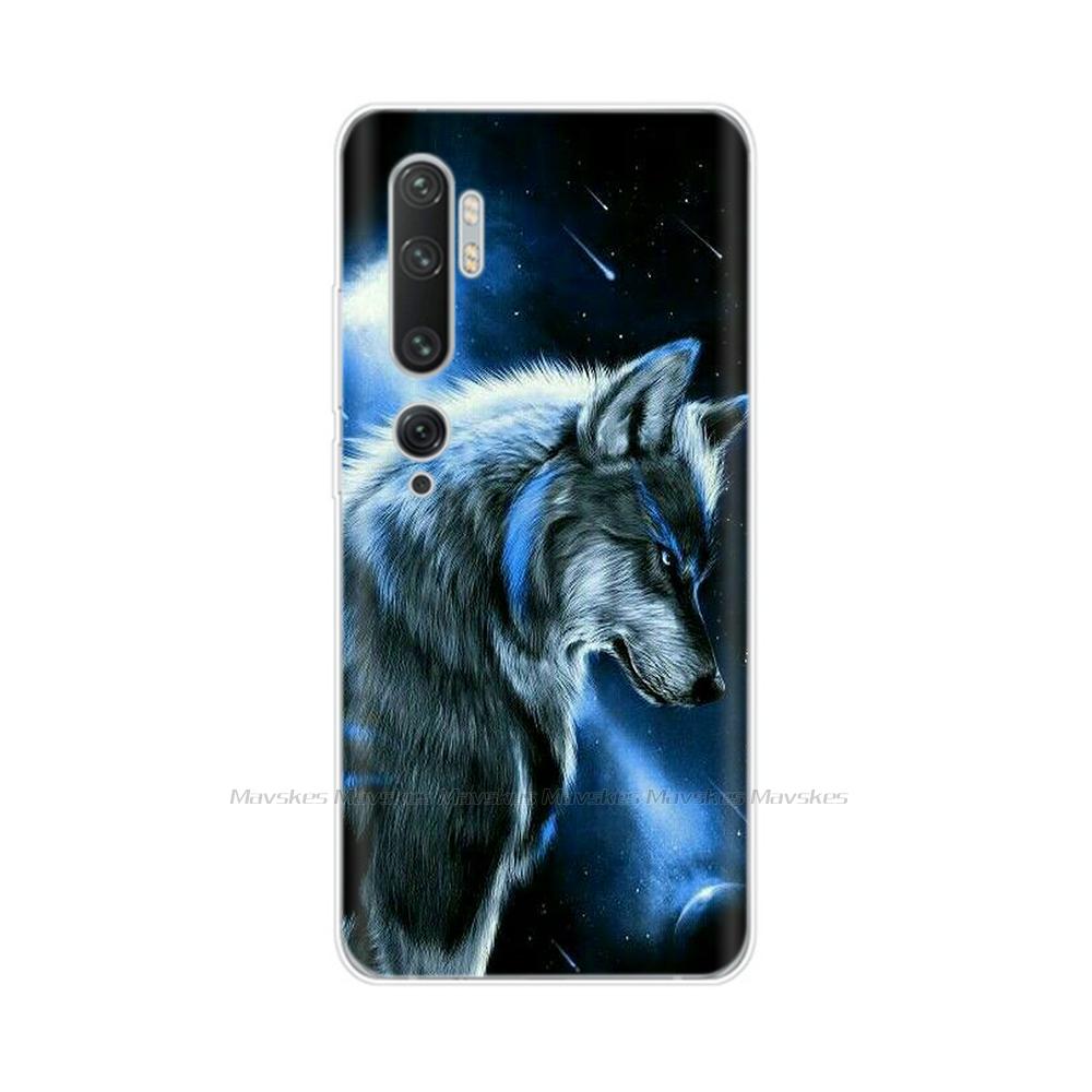 Case for Xiaomi Mi Note 10 Pro Case Soft TPU Silicon Cover for Xiomi Mi Note 10 Note10 Pro Case Coque Bumper Shockproof Shell
